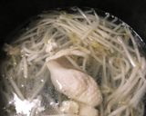 鶏皮ともやしの胡麻キムチ和え作り方1写真