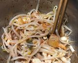 鶏皮ともやしの胡麻キムチ和え作り方5写真