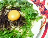 ✿大葉と❀ゆかりの✿超和風パスタ作り方4写真