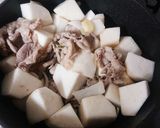 カブでも食べごたえ！豚肉とカブのカレー作り方5写真