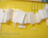 シャキシャキ長芋とベーコンの醤油炒め★作り方1写真