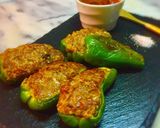 No2258ピーマン肉詰めトマトソース作り方4写真