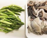 イカとアスパラガスのカレー粉炒め作り方2写真