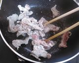 豚と野沢菜のバター炒め作り方2写真
