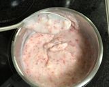 溶けない 葛アイス イチゴミルク味作り方4写真