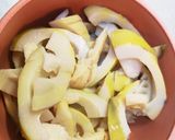 淡竹とサバ缶のお味噌汁♪。.:*・゜♪。作り方3写真