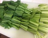 麺つゆでカンタン◎小松菜の煮浸し作り方1写真