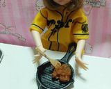 リカちゃんサイズ♡野球シリꕤ楽天しそ巻き作り方2写真