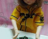 リカちゃんサイズ♡野球シリꕤ楽天しそ巻き作り方11写真