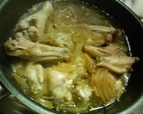 ✿新玉ネギと❀鶏手羽元の✿こってり煮♪♪作り方3写真