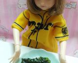 リカちゃんサイズ♡野球シリꕤ楽天しそ巻き作り方12写真