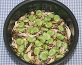 簡単☆乾燥あさりとそら豆の炊き込みご飯作り方11写真