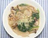乾燥ホタテとエリンギのチーズバタースープ作り方16写真