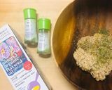 夏野菜とサーモンのチョップドサラダライス作り方2写真