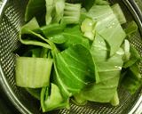 ✿青梗菜と❀タコの✿オーロラ炒め作り方1写真