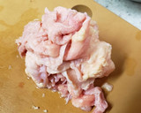 鶏皮となすとオクラの炒め物作り方2写真