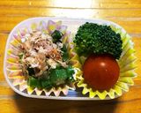 ママへのお弁当^_^190620作り方5写真