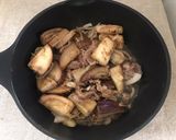 なすとインゲンの豚肉の甘辛味噌炒め作り方2写真