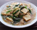 m厚揚げとニラのもやしあんかけ作り方9写真