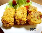 ハニーマスタードのポテトベーコンコロッケ作り方9写真