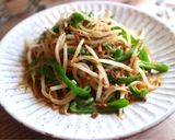 ｍピーマンともやしの肉味噌炒め作り方5写真
