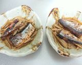 【簡単】缶詰で作るさんまの柳川風作り方6写真