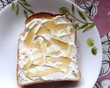 蜂蜜クリチトーストのトマトサンド作り方4写真