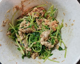 豆苗とサバのマヨ和え作り方7写真