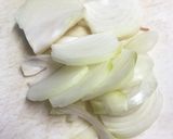 豚肉と玉ねぎの生姜焼き炒め作り方1写真