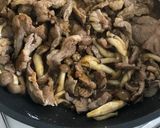 ピーマンと生ラムのカレー炒め。作り方4写真