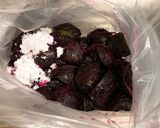 赤紫蘇の塩漬けで甘露梅作り方11写真