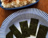 のり弁　食べやすくする作り方1写真