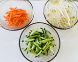 もやしときゅうりのさっぱり和え物作り方1写真