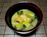 シャキシャキキャベツのお味噌汁作り方17写真