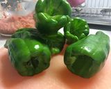 丸ごとピーマンの肉詰め作り方1写真