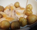 手羽先と新じゃがのカンタン酢焼き作り方4写真