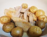 手羽先と新じゃがのカンタン酢焼き作り方6写真
