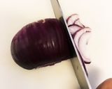 鶏ささみと紫たまねぎのタパス作り方3写真