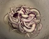 鶏ささみと紫たまねぎのタパス作り方4写真