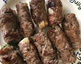牛肉ネギ巻きの味噌照り焼き＊簡単・弁当作り方3写真