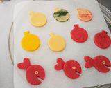 夏✨可愛い♥️きんぎょ&水風船クッキー作り方4写真