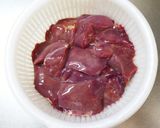 厚揚げと鶏レバーと白葱の生姜味噌煮込み作り方5写真