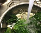 ほうれん草の胡麻味噌和え作り方2写真