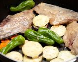 サワラと夏野菜の西京味噌焼き⁂簡単和食作り方4写真