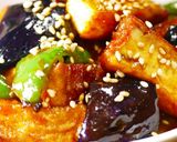 厚揚げと鶏レバーと白葱の生姜味噌煮込み作り方17写真