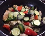 鶏胸肉と夏野菜の酢煮作り方4写真