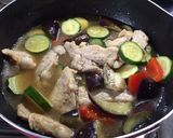 鶏胸肉と夏野菜の酢煮作り方5写真