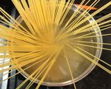 梅と紫蘇の冷製パスタ作り方7写真