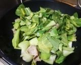 夏バテ予防！簡単★青梗菜と豚肉の旨み炒め作り方5写真