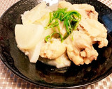 サムゲタン風♡鶏肉と大根の煮物♡作り方3写真